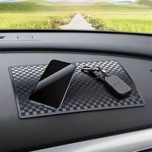 Car Dashboard Anti-Slip Rubber Pad, Universal Non-Slip Car Magic Dashboard Sticky Adhesive Mat For Phones Sunglasses Keys Electronic Devices, Car Accessory