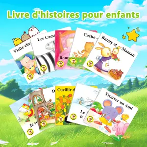 Teeny Baby French Storybooks Set of 10, Reading Books, Preschool Learning Book, French Language Learning, Cognitive Development, Early Education