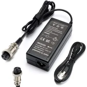24V Scooter Battery Charger Compatible for Razor MX350 E300 E150 E175 E100 E200 E200S E300S E125 E500 PR200 E225S E325S MX400 ZR350 Dirt Bike, Pocket Mod, Sports Mod, Four Wheeler, Dune Duggy