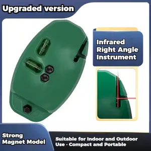 90 Degree Electronic Red Light Scale RedLight Level Green Light Level Self-levelingParallel Line Parallel Line Suitable forConstruction Portable