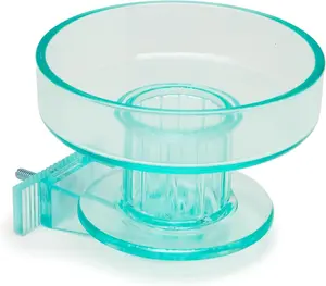 Lock Bird Cage Bath for Lovebirds, Canaries, Finches, Parakeets, and Cockatiels and Other Small to Medium Feathered Friends (Pack of 1)