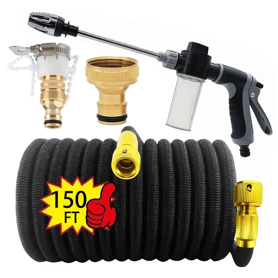 High Pressure Durable Garden Hose Jet, Expandable Magic Hose For Garden Watering And Cleaning, US3/4 Joint Sprinkler Head, Sprinkler Device, Garden Hose Sprayer