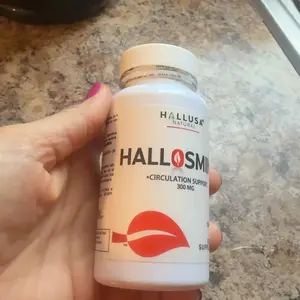 Product Review of HALLUSA NATURAL HALLOSMINE 300 Mg Diosmin Circulation 60 Capsules Gluten-Free Organic GMO-Free Sugar-Free Supplement for Healthy Circulation & Veins Health Made in USA Dietary from a**a