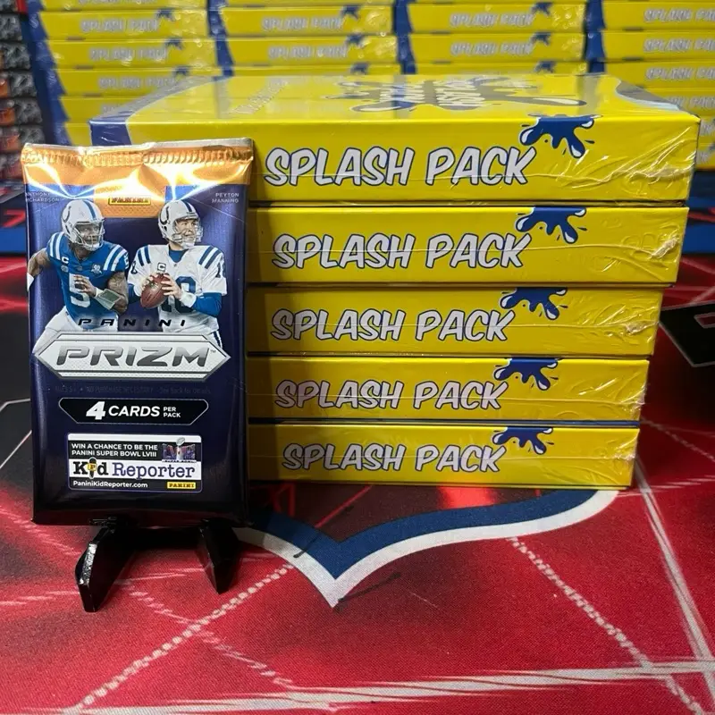 NFL Prizm Football Pack - 5 Splash Packs