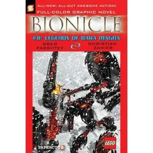 USED-Bionicle #8: Legends of Bara Magna (Bionicle Graphic Novels, 8) by Greg Farshtey (Paperback)