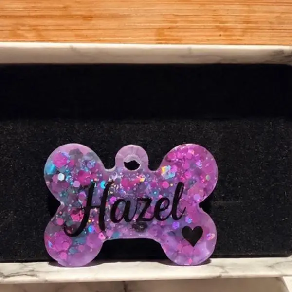 Handmade dog collar charm