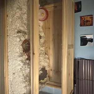 VEVOR Wooden Hamster Cage Habitat 32 in Clear Mice Rodents Small Animals Cage