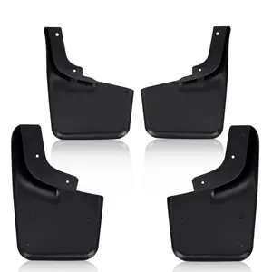Heavy Duty Molded Mud Flaps & Splash Guards, 4PCS Front & Rear Automotive Vehicle Accessories Fit For Ford F150 2004-2014 Truck Fender Flares Exterior Parts