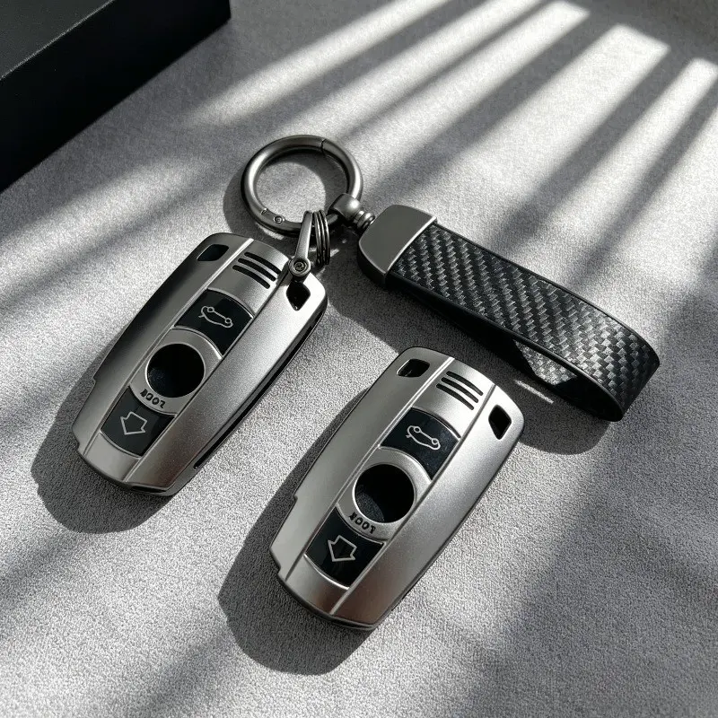 TPU Key Fob Cover with Keychain for BMW E90 E60 E70 E87 3 5 6 Series M3 M5 X1 X5 X6 Z4 E71 E72 E88 E89 E91 E92 Automotive Accessories Car key case cover Key Fob Protector Car Accessory