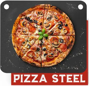 Pizza Steel XL for Oven & Grill, 16"x13.4", Ultimate Crust Game Changer, Perfect for Oven Baked Pizza with Higher Conductivity, Premium Baking Alternative to Pan and Stone