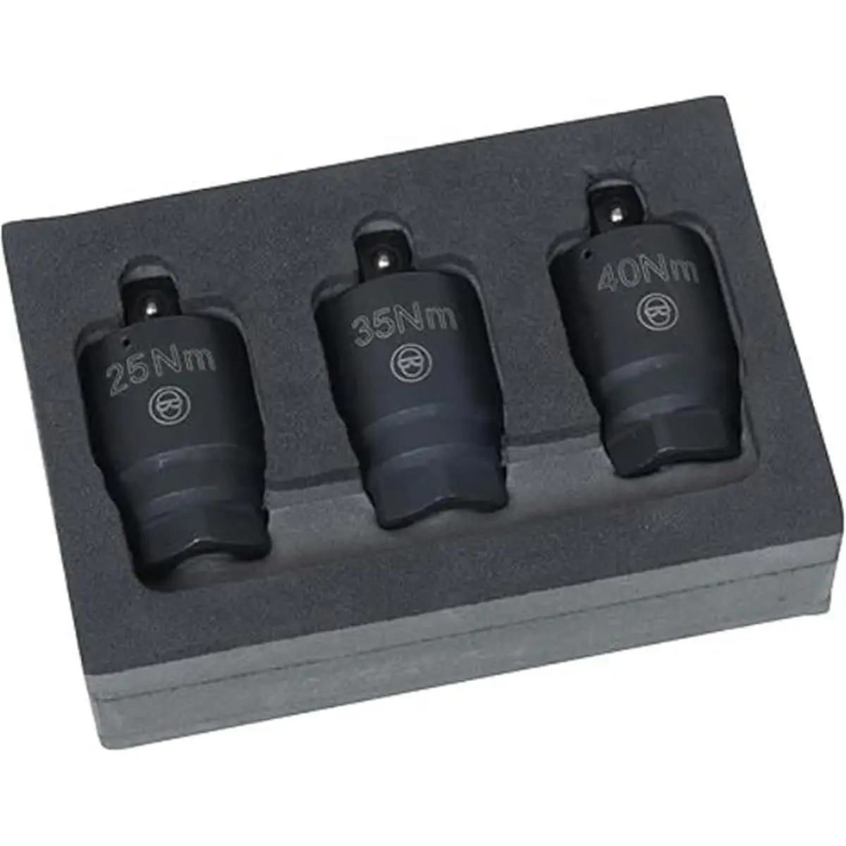 212 MAIN 3-Piece Compact Torque Adapter Set, Socket-Compatible for 3/8" Drive Ratchet Torque Wrenches, Over-Tightening Prevention, 1 Lbs, Ratchet Torque Wrench