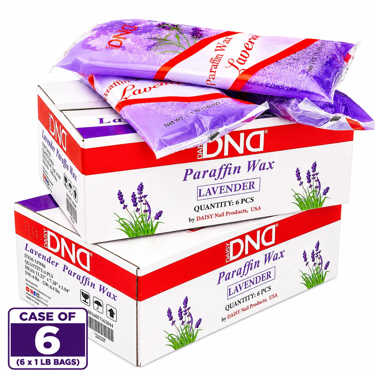 Daisy DND Paraffin Wax - Lavender 1 lb (case of 6)