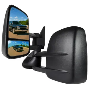 2003-2007 Chevrolet Silverado/GMC Sierra Power Adjustable, Heated, Manual Extendable Towing Mirrors