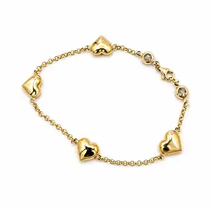 Linked Hearts Bracelet
