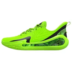 Under Armour Curry 12 "Extraterrestrial" Low-Top Basketball Shoes for Men in Yellow and Black with Comfort, Versatility, and Slip-Resistant Durability Trending Shoes, House White Official Shoes to Get / Maison Mihara