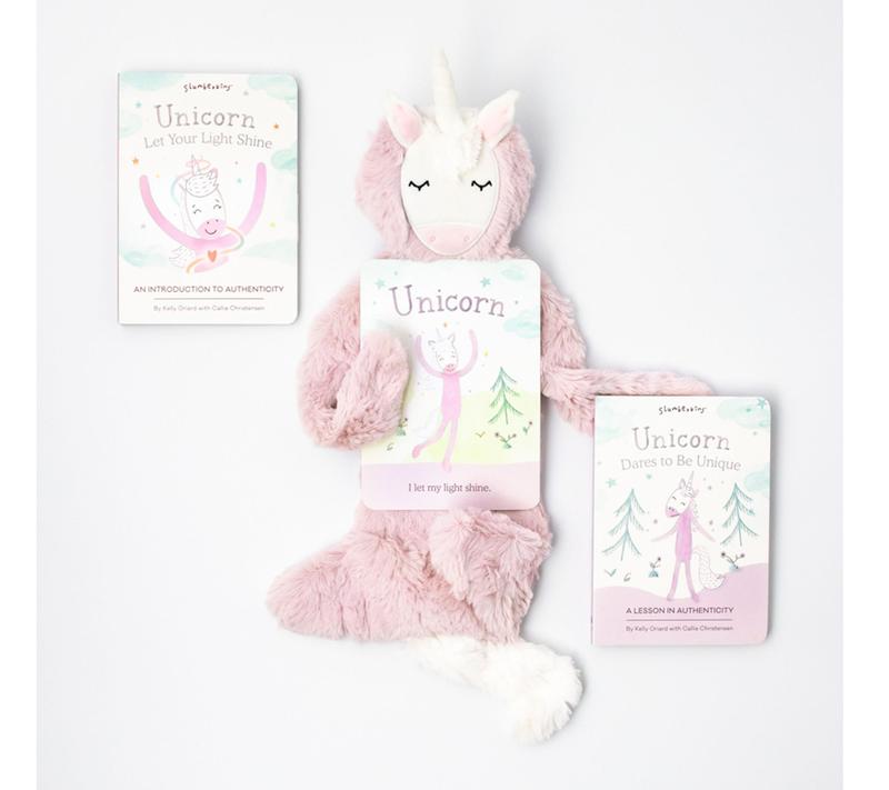 Slumberkins Uni corn for Being Yourself Snuggl er Set