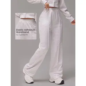 Women's Solid Color Drawstring Waist Sports Pants, Casual Comfy High Stretch Jogger Pants for Daily Wear, Ladies Sportswear for All Seasons, Workout Clothes womanGift