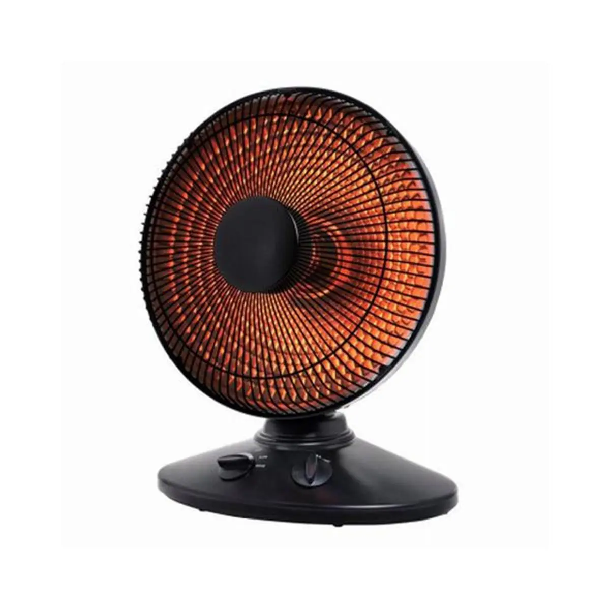 212 MAIN Parabolic Dish Heater - Dual-Wattage 700/1000W Radiant Heat Home Appliance, Oscillation Function, 5.29 lbs Portable Compact Household Heater