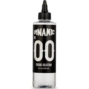 Dynamic Color Co.- No. 00 Tattoo Ink Mixing Solution, Premium Shading Solution Tattoo for Artists, Purest Hospital-Grade Water Mixed with Witch Hazel for Soothing Quality and Visible Smoothness (4)