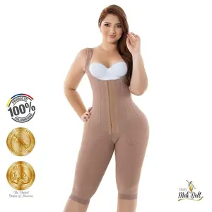 Meli Belt 3031 Women's Post-Surgery & Postpartum Compression Girdle with 3-Position Adjustable Hooks Natural Booty Lifting Effect Padded Shoulder System Smart Compression Fabrics Garment Womenswear