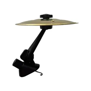 Car Cymbal, Car Cymbal Air Vent, Easy Clip-On Mini Drum Crash Cymbal For Car Vent, Make Your Driving More Fun , Suitable For All Types Of Vehicles (Gold)