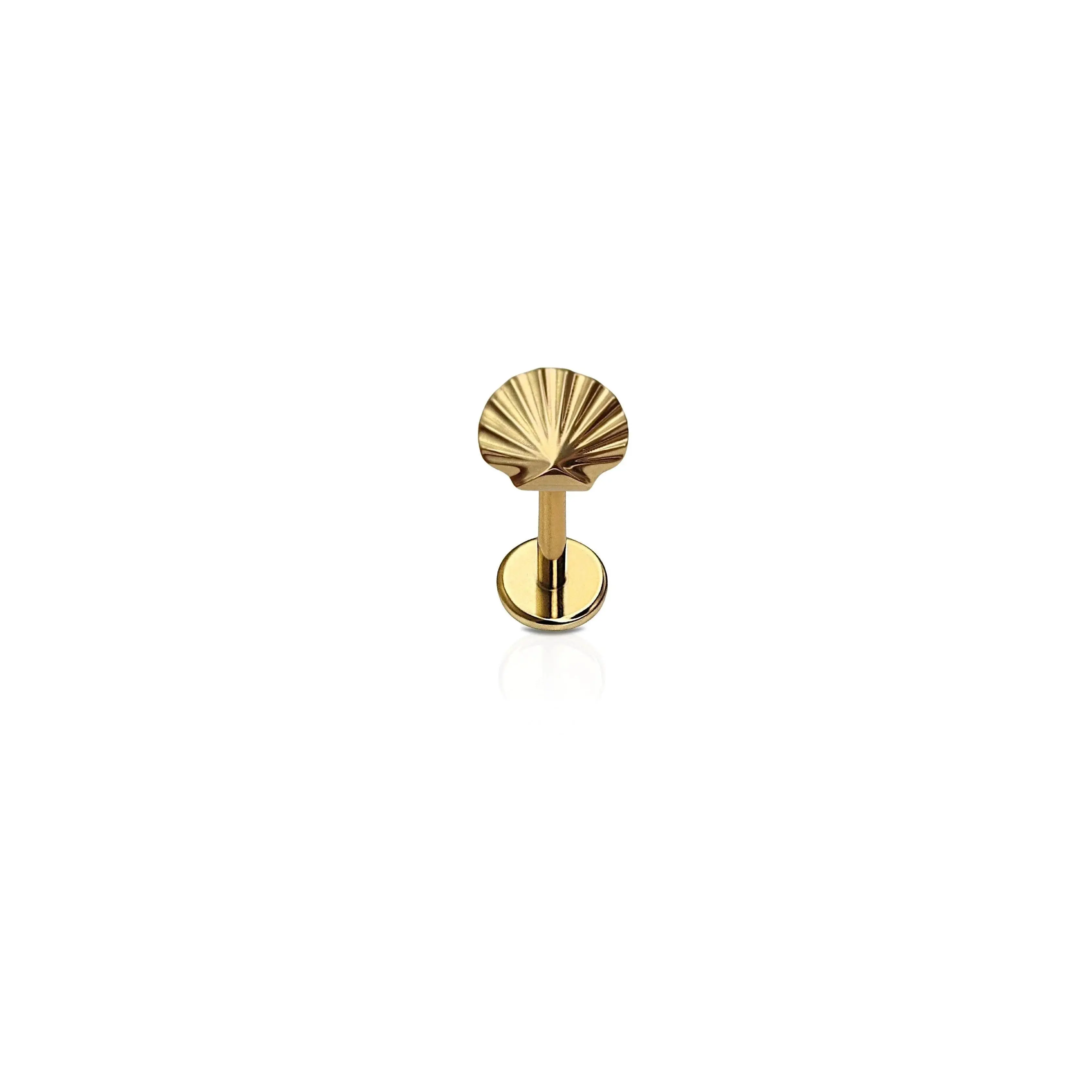 Shell Flat Back Stud Shell Flat Back Stud