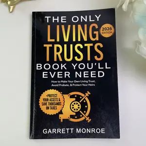 The Living Trust Journal: Essential Notebook & Guide for Estate Planning – Thoughtful Gift for Men & Women, Legal Organizer & Trust Management Notebook for Reflection & Mindful Planning