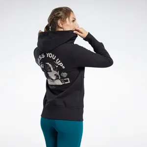 [FK4382] Womens Reebok CrossFit Full Zip Hoodie