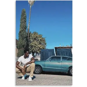 Franklin Saint Poster 4 Snowfall TV Show Canvas Wall Art Print For Room Aesthetic And Decor Poster For Bedroom Bathroom Living Room Kitchen Office Decor