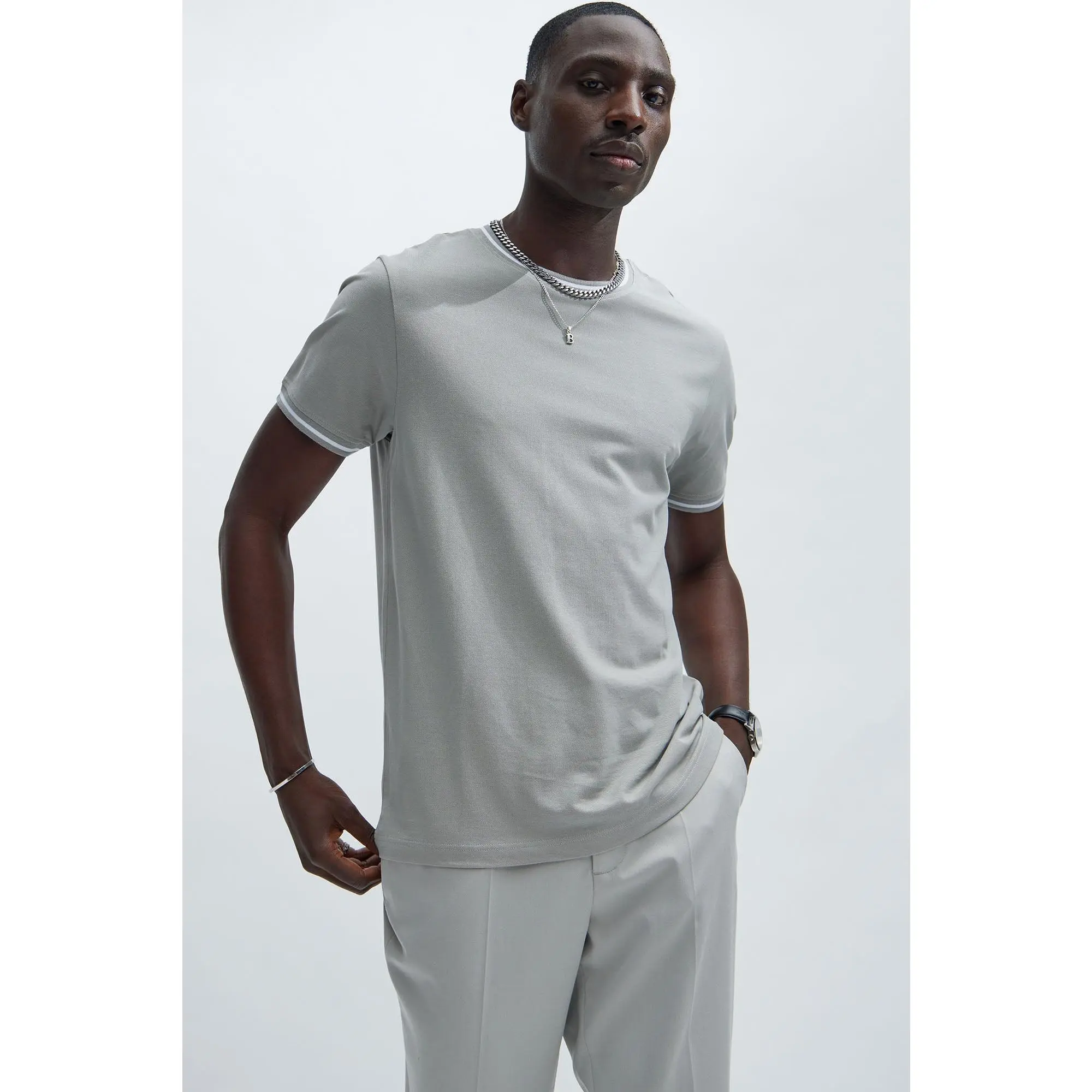 Jaxon Short Sleeve Tee - Grey Jaxon Short Sleeve Tee - Grey
