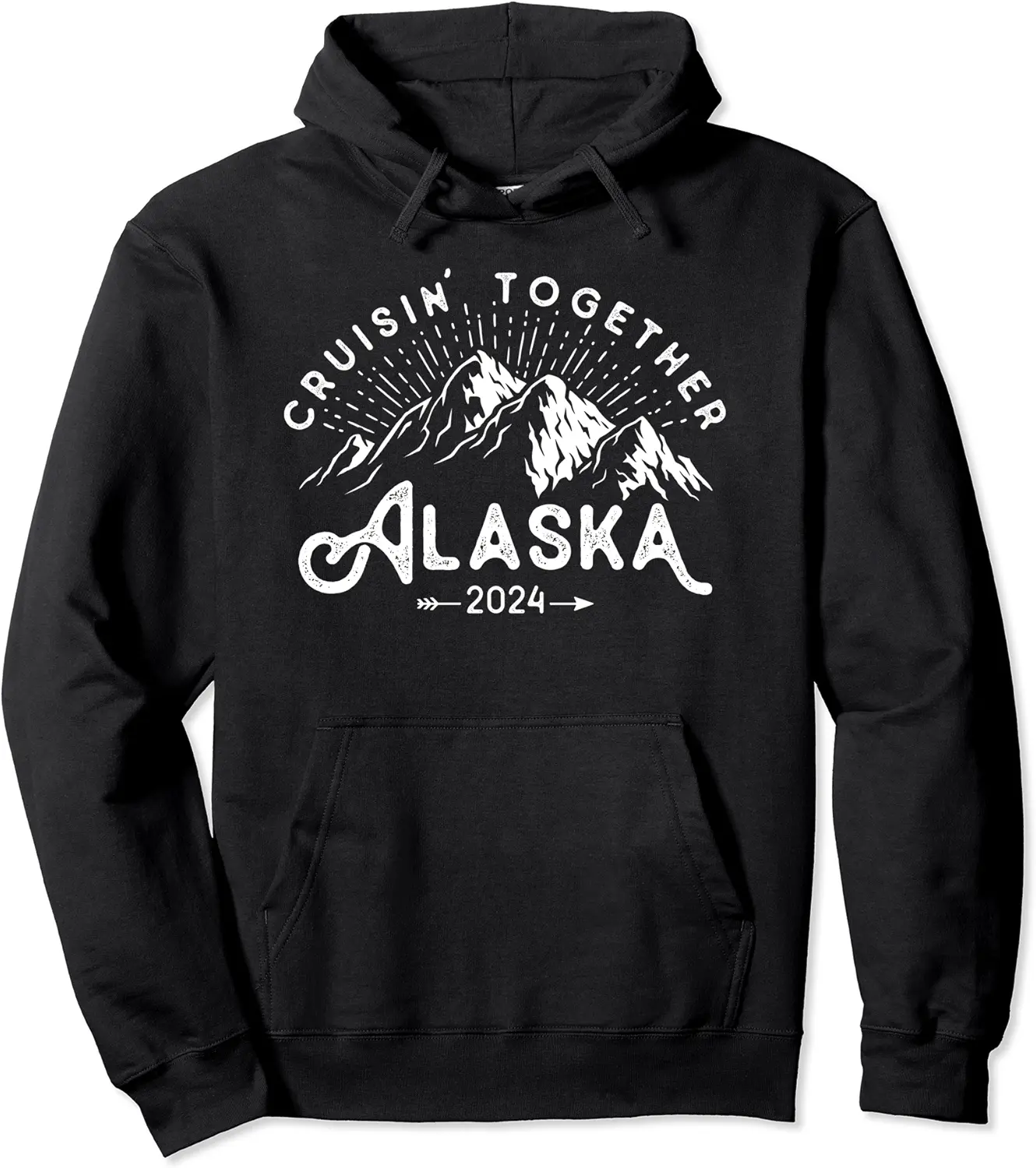 Matching Family Friends Group Vacation Alaska Cruise 2024 Pullover Hoodie - Ananavar Shop 52B0CTXRP6SS