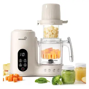 Baby Food Maker & Processor with Steam Basket | Steamer, Blender & Puree Machine for Homemade Baby Food | Auto Steam, Blend & Grind | BPA-Free | For Babies 6+ Months