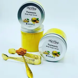 Soft Petalz Organic Sugar Body Scrub – Exfoliating Body Polish for Smooth, Soft & Glowing Skin | Multiple Scents