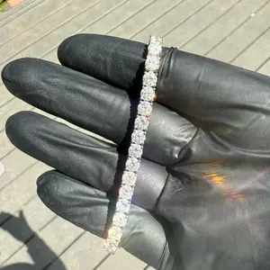 VVS Moissanite Tennis Bracelet — .925 Sterling Silver | 5mm Stones