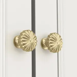 Cabinet Knobs Set, Dressing Table Handles, Drawer Hardware Pulls, Zinc Alloy Material, Suitable for Drawers, Wardrobe, Kitchen Cabinets, Door Knob