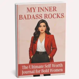 My Inner Badass Rocks Journal - The Ultimate Self-Worth Journal for Women Encouraging Self-Reflection & Positive Affirmations tiktok shop books Gratitude Journal