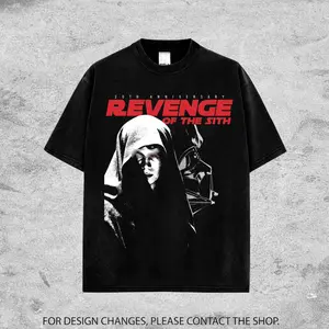 [COLECTION] Anakin Revenge Of The Sith T-Shirt, Chosen One Graphic Tee, Galactic Warrior Fan Shirt, Dark Side Transformation Apparel, Sci-Fi Movie Inspired Streetwear, Unisex Cotton Retro Tee