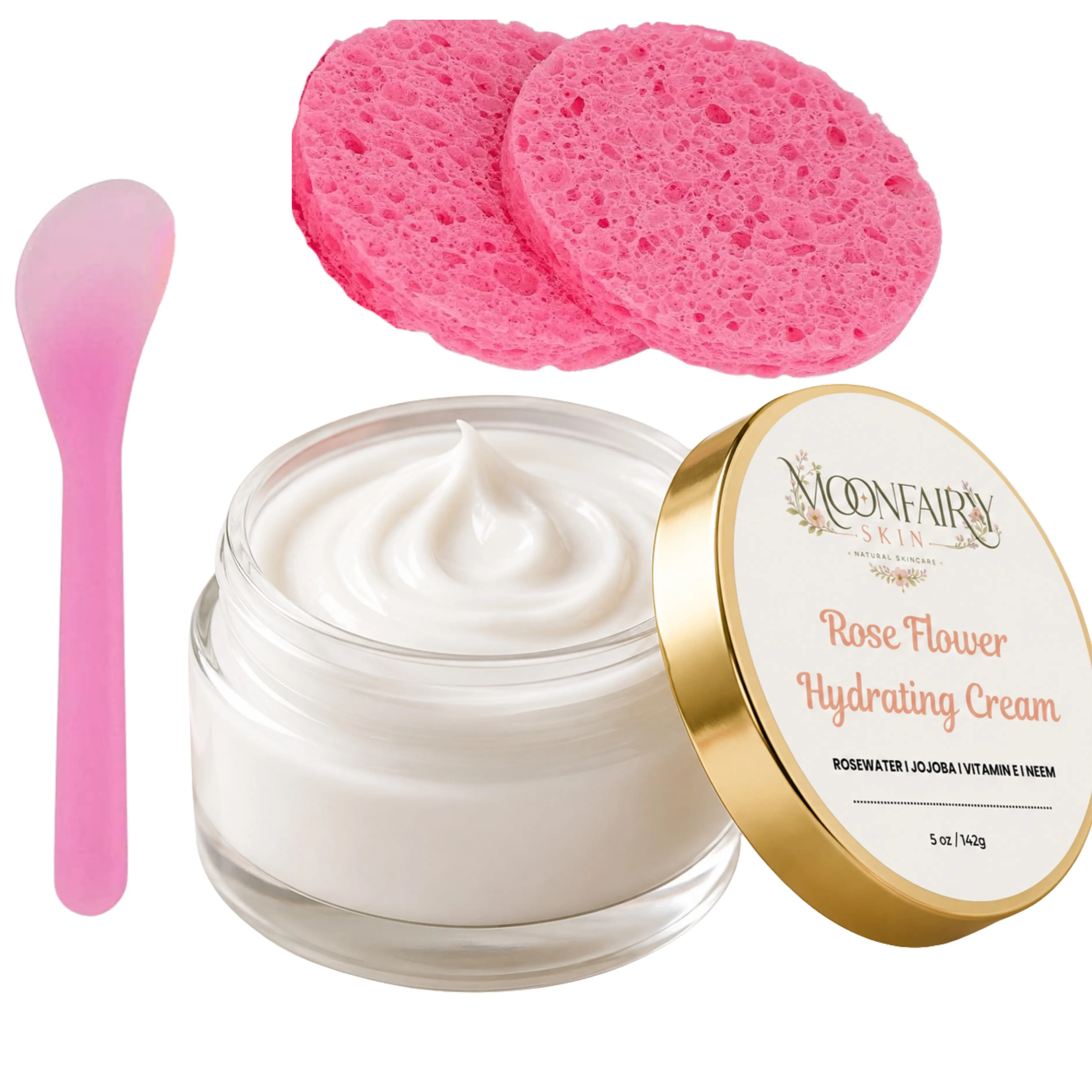 Rose Flower Hydrating Cream- Fragrance Free