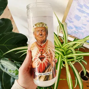 Funny Saint Tump Label, Saint Tump Prayer Candle Sticker, Prayer Candle Label, Sticker ONLY - NO candle included