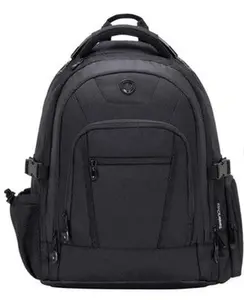 NEW Traveler’s Choice Flotek Black 19” Laptop Backpack Multi-Pocket Travel Bag