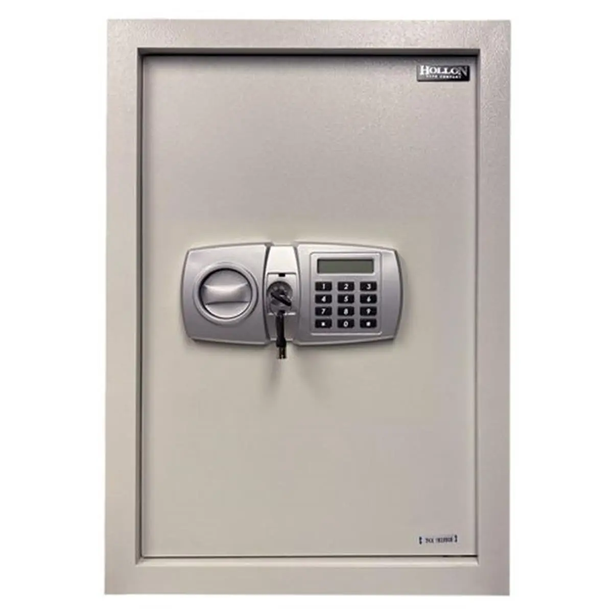212 MAIN MFR WSE-2114 White Wall Safe with Digital Lock, Home Security Solution for Anti-Theft Protection, Home Security Safe, Digital Lock Safe