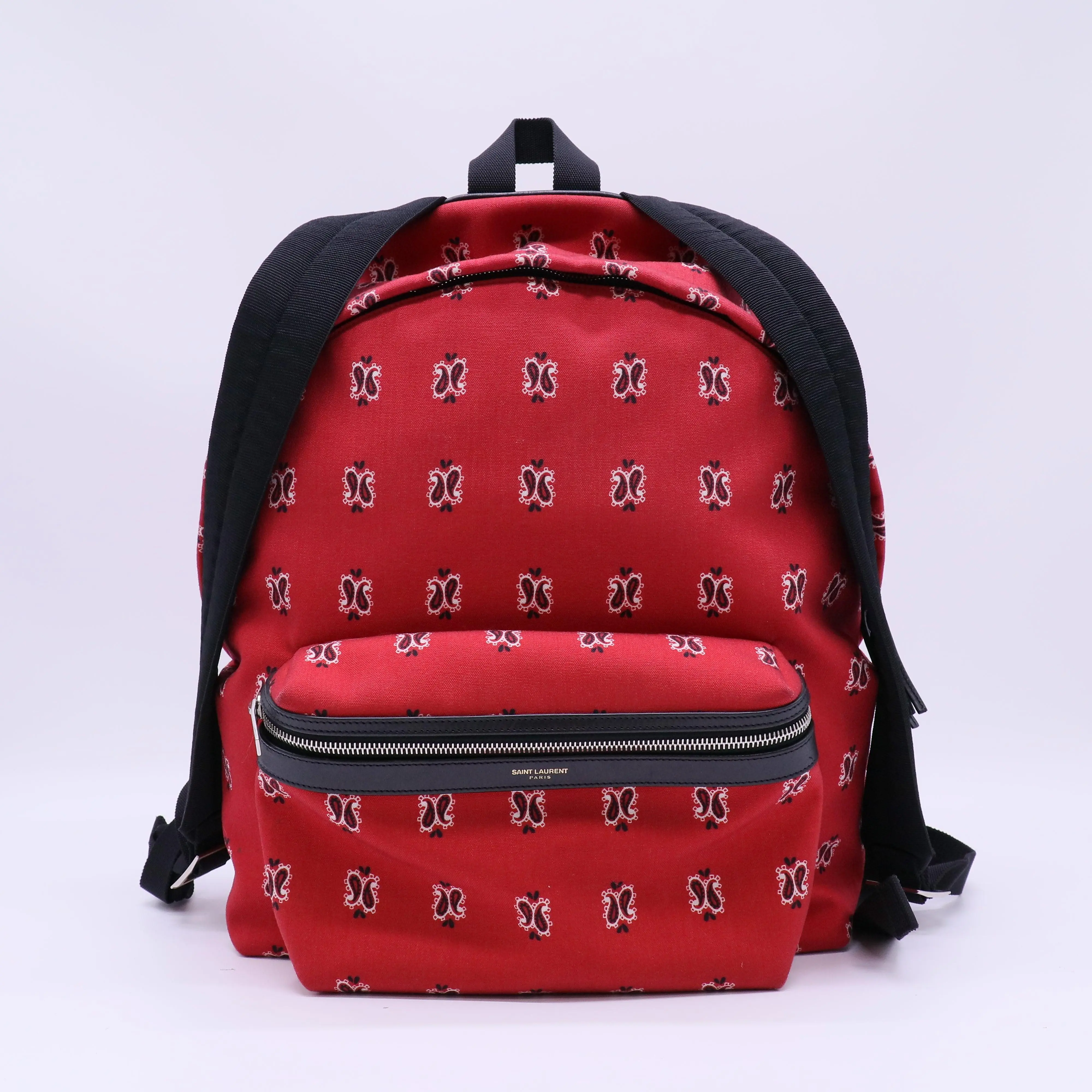 Pre-owned Yves Saint Laurent Canvas Backpacks Saint Laurent backpack B22670