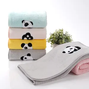 2 Pcs Advanced Bath Towel Set with Cute Embroidered Pattern - 35x75cm & 70x140cm Towels, Soft & Skin-Friendly, Super Absorbent, Ideal for Home, Parties, Gifts & Vacations