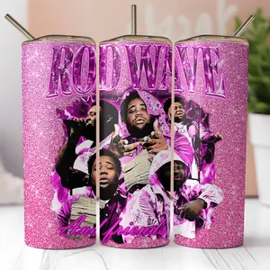 Rod Wave Tumbler Pink Glitter