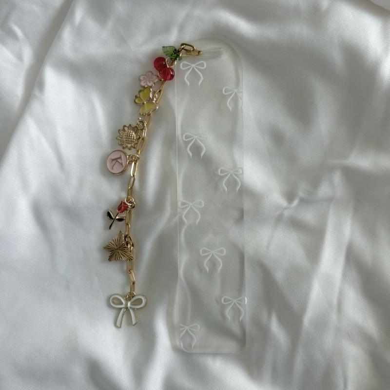 Cherry Charm Bookmark - Personalized Cute Book Gift Adhesive Stickers