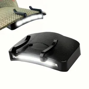 1/2/4 PACK Set 11 LED Hat Light Clip-On Super Bright Lightweight Headlamp, Battery Powered (batteries Not Included), Cap Lamp Flashlight for Camping Fishing Hiking