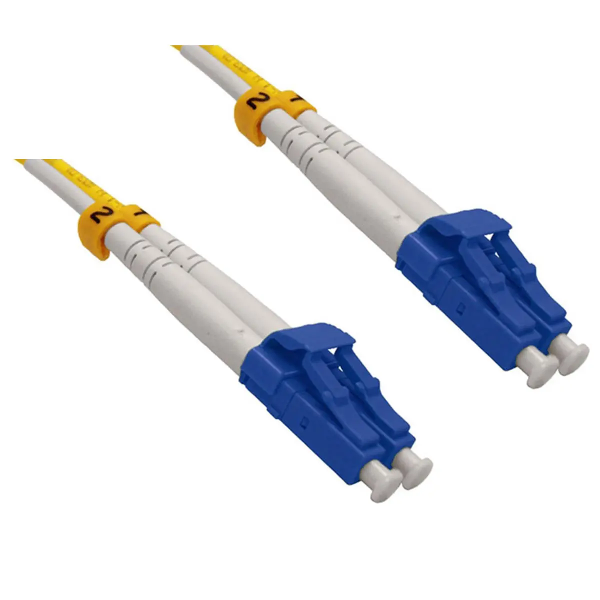 Comprehensive 16.4' LC SM 9/125 Micron Duplex Single Mode Fiber Optic Patch Cable