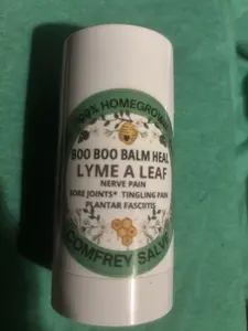 Boo Boo Balm Lyme Support Roll-On with A Leaf Essential Oil for Alternative Health & Aromatherapy Treatments