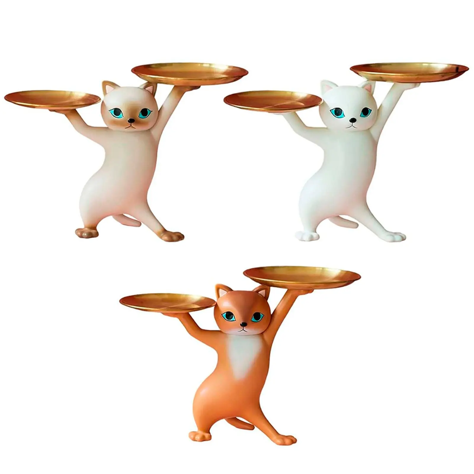 Kawaii Neko Cat Decorative Statue Figure for Table Desk