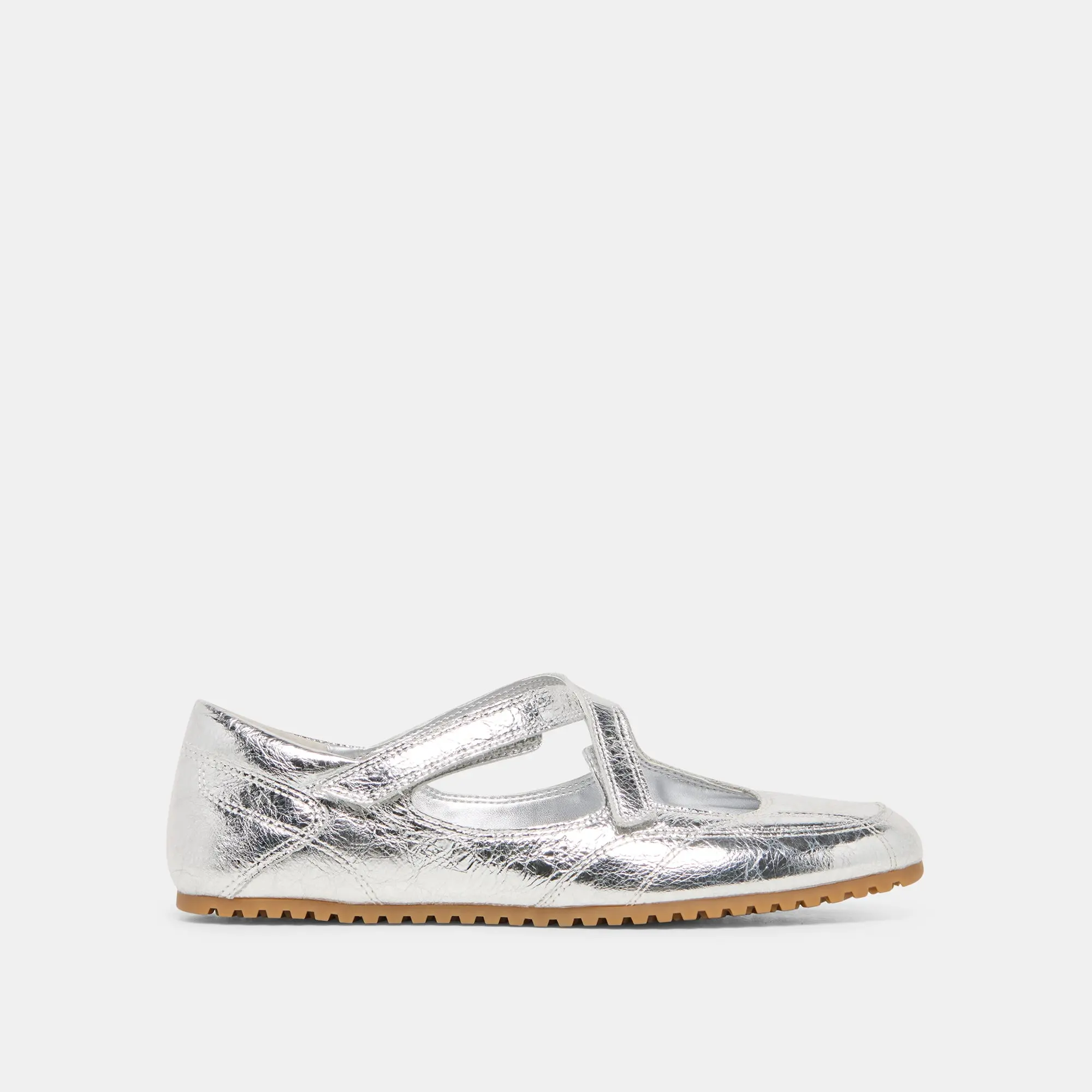 YONO SNEAKERS SILVER DISTRESSED LEATHER